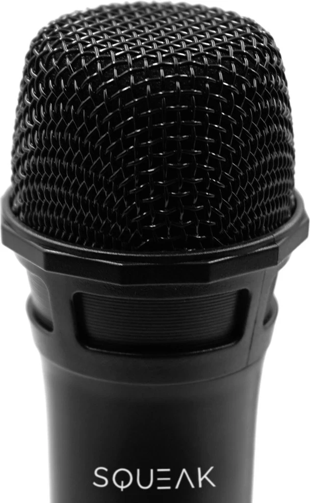 Karaoke mikrofonë SQUEAK VocalDuo 2,4G SQ1007, Set 2 copë, E zezë
