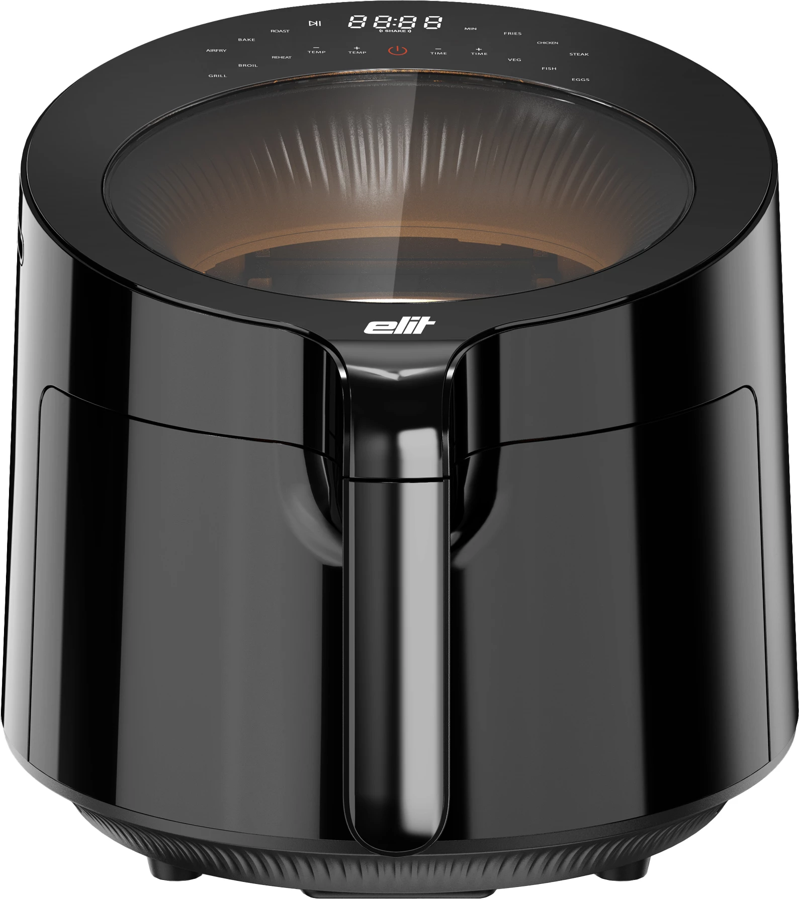Fritezë me ajër Elit NutriFry AF5500 5L 1500W Topview, e zezë