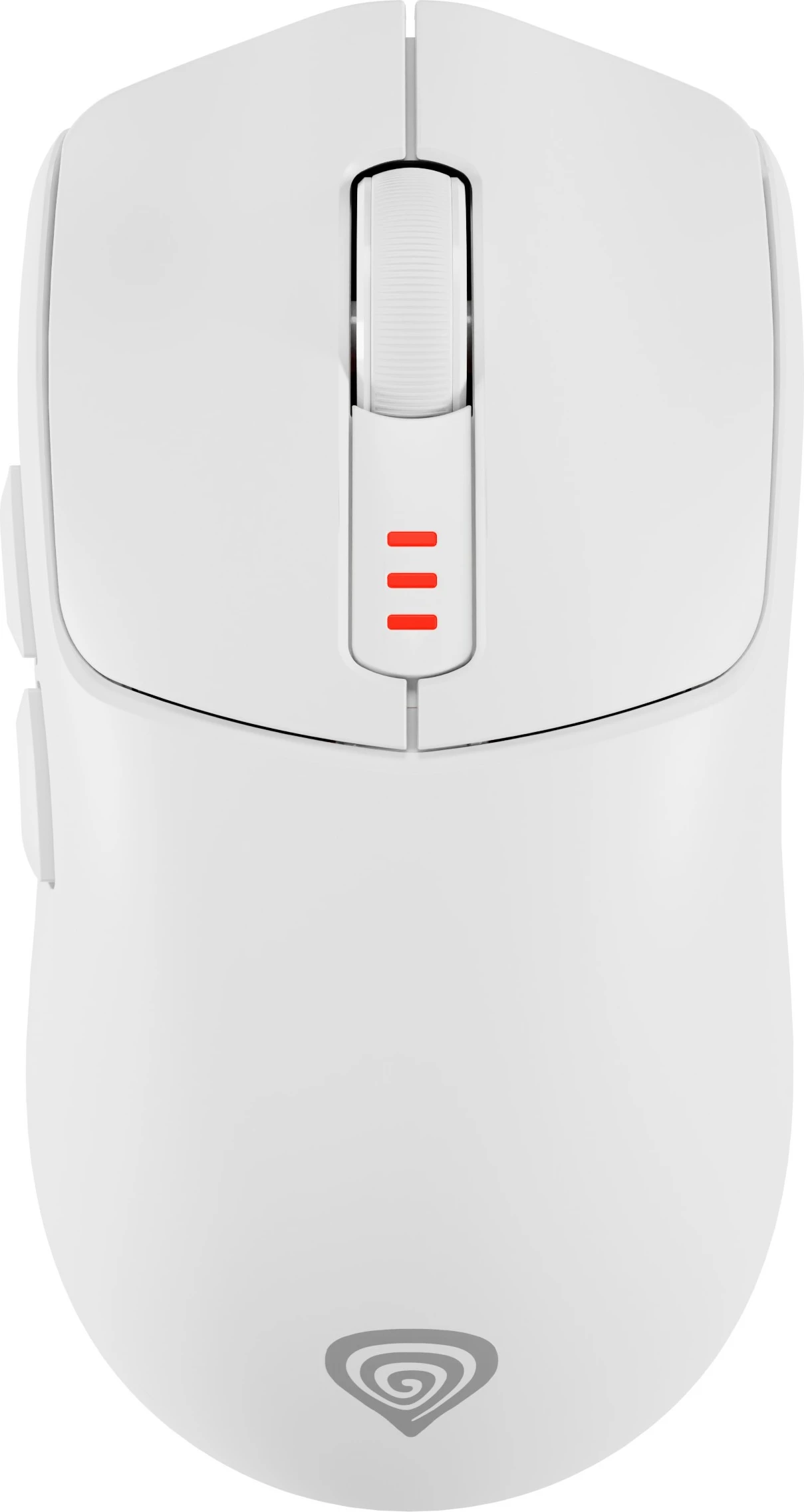 Maus gaming Genesis Zircon 500, wireless, 10000 DPI, i bardhë