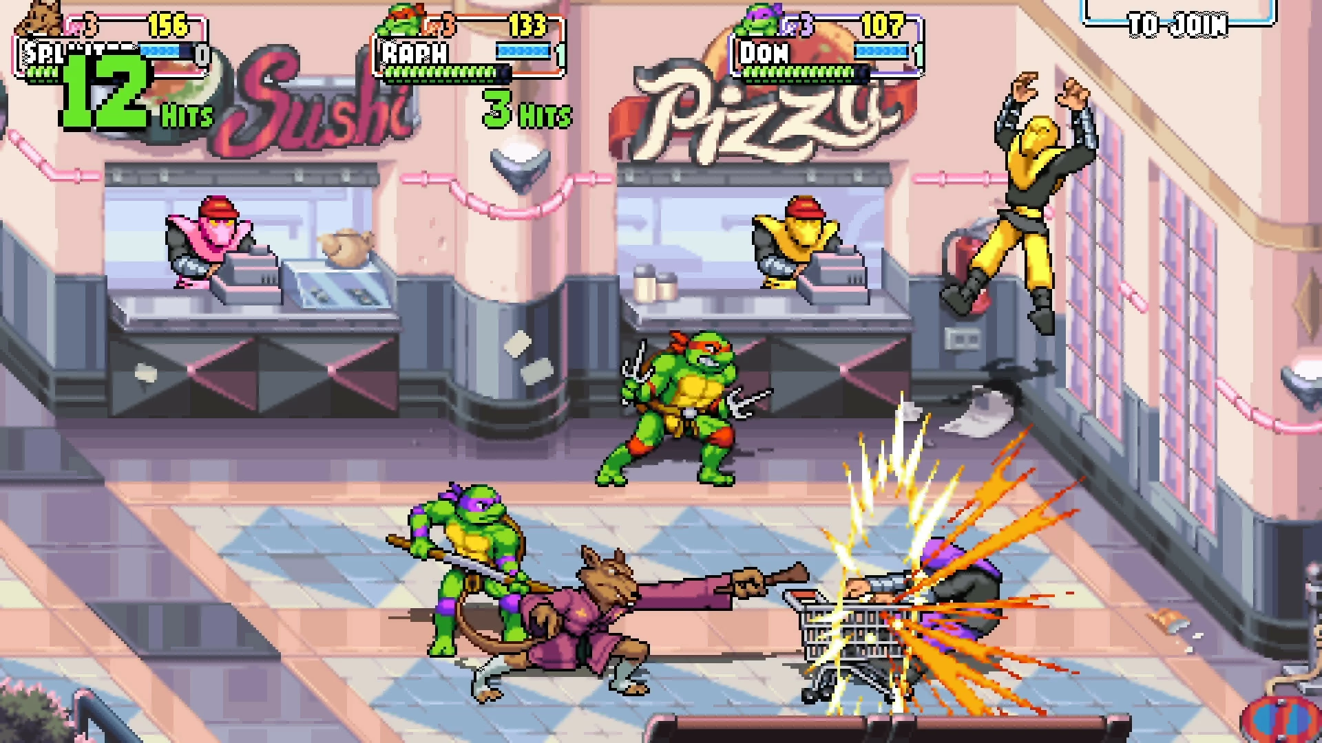 Lojë PC Merge Games Teenage Mutant Ninja Turtles: Shredder's Revenge, DVD-ROM, PEGI 12, set me udhëzues xhepi dhe varëse çelësash