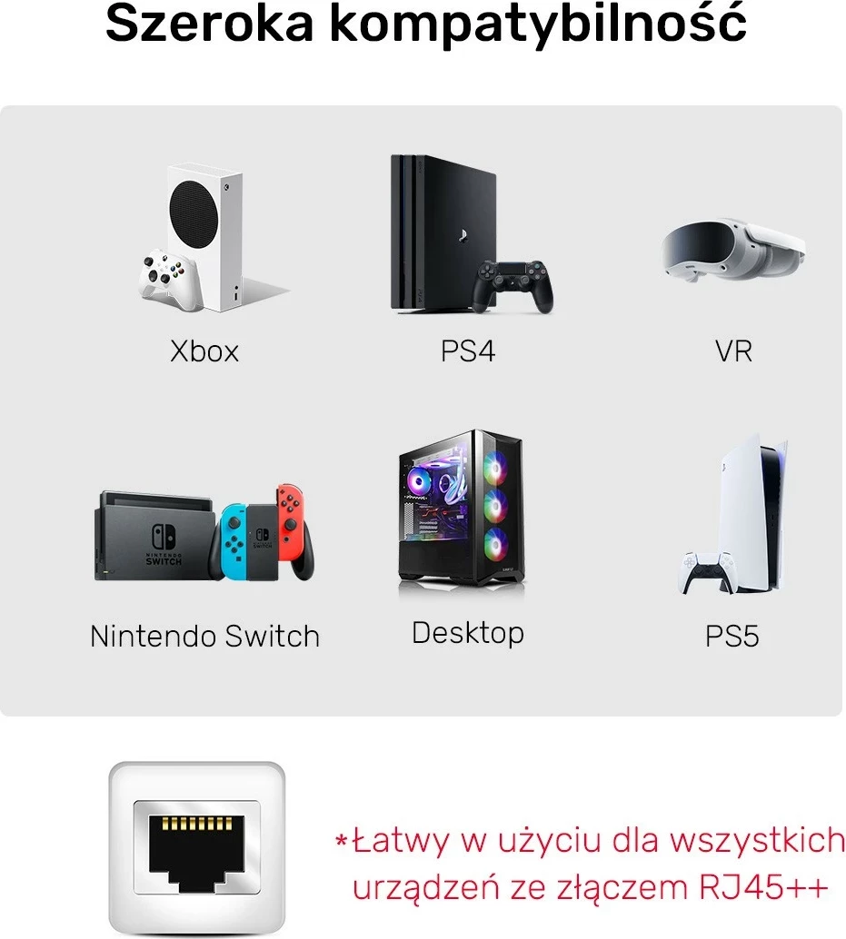 Kabëll Ethernet Unitek RJ-45 LAN, patchcord cat.8, 3m, e zezë