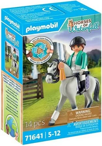 Set lodrash Playmobil Horses 71641 Tournament Rider, 14 pjesë