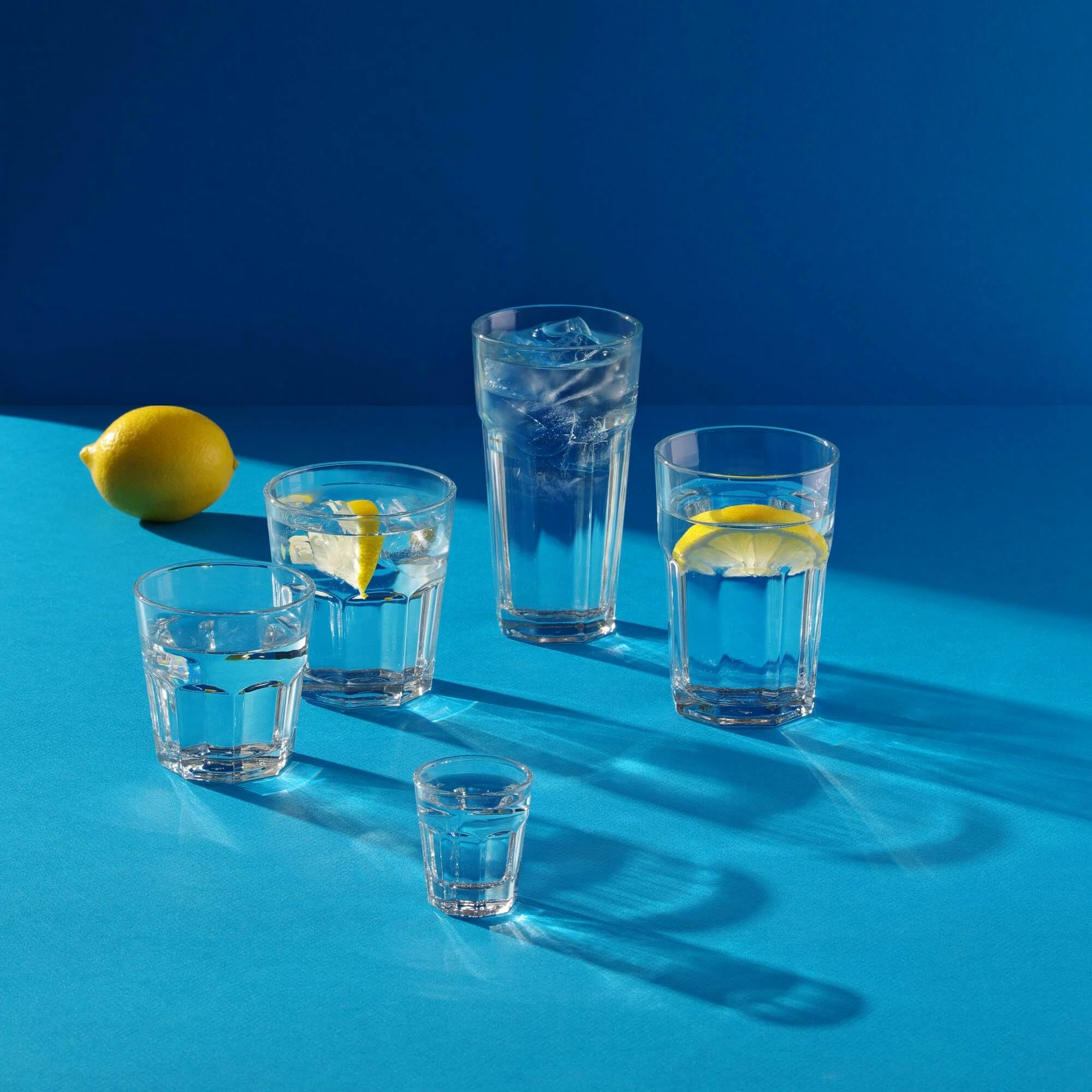Gotë uji LAV HORECA Amsterdam 200 ml, qelq, transparente, set 12 copë