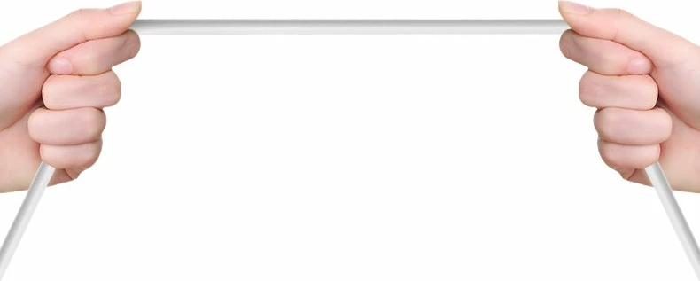 Kabllo Dudao L4T, USB në Type-C, 1m, 2.1A, Bardhë