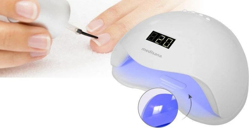 Llambë UV/LED për thonj Medisana ND 880, 30 LED, E bardhë