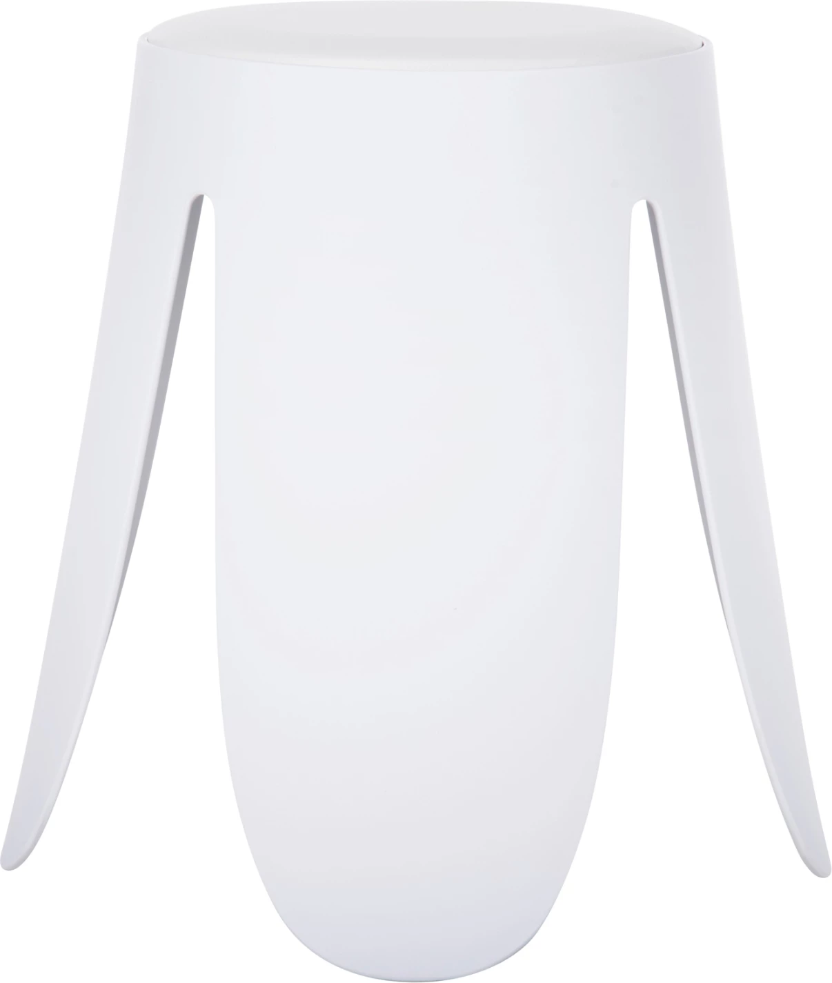 Karrige DENTY FH9619.01 polipropileni, ulëse PU, e bardhë, Φ30x45H cm