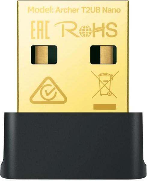Adapter Wi‑Fi USB, TP-Link Archer T2UB Nano, nano, e zezë