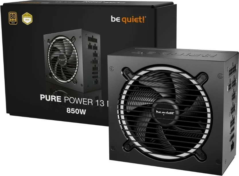 Kasë Be quiet! Pure Power 13 M, 850W, ATX 3.1, 80 PLUS Gold, Modular, e zezë