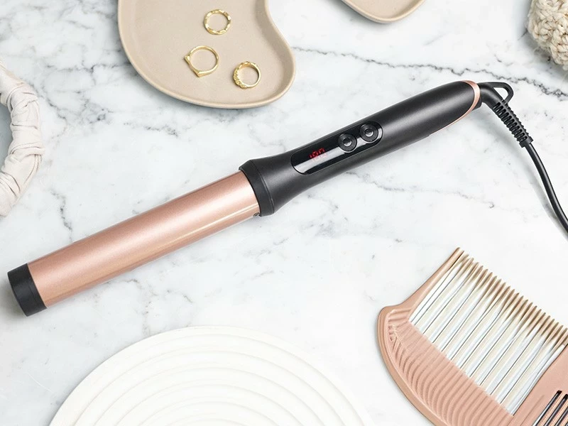 Lok për flokë Lafe Sleek & Shine Curler 25mm, zi dhe bakër