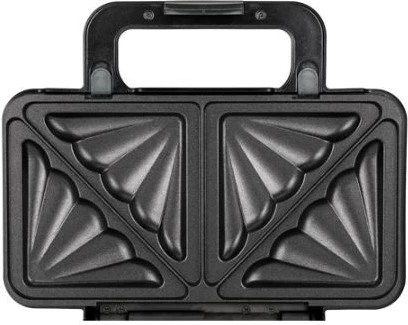 Tostier 3-në-1 MPM MOP-43M, pllaka të ndërrueshme, 1000W, Inox, zi/argjendtë