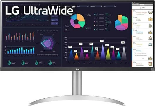 Monitor LG UltraWide 34WQ650-W 34" TFT/LCD, argjend/zi/bardhë