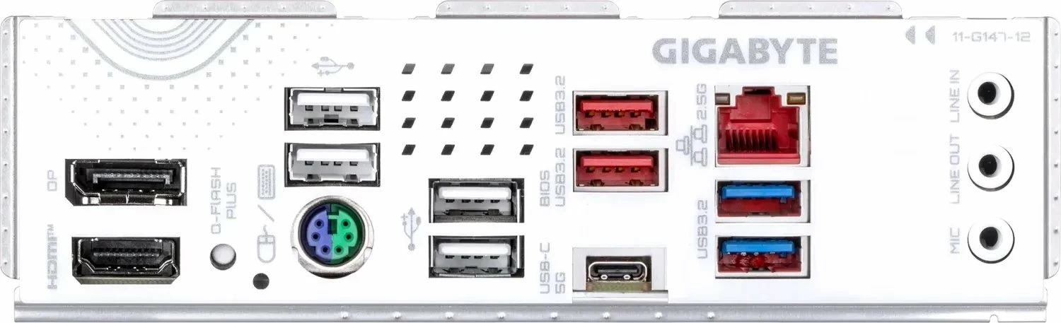 Pllakë amë Gigabyte B850 EAGLE ICE AM5 ATX DDR5, e bardhë
