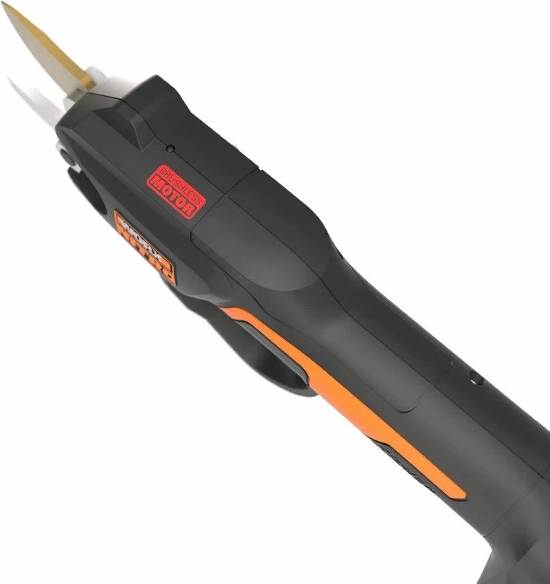 Gërshërë krasitëse me bateri Worx WG330E.9 20V, prerje 25 mm, brushless, zi/portokalli, pa bateri