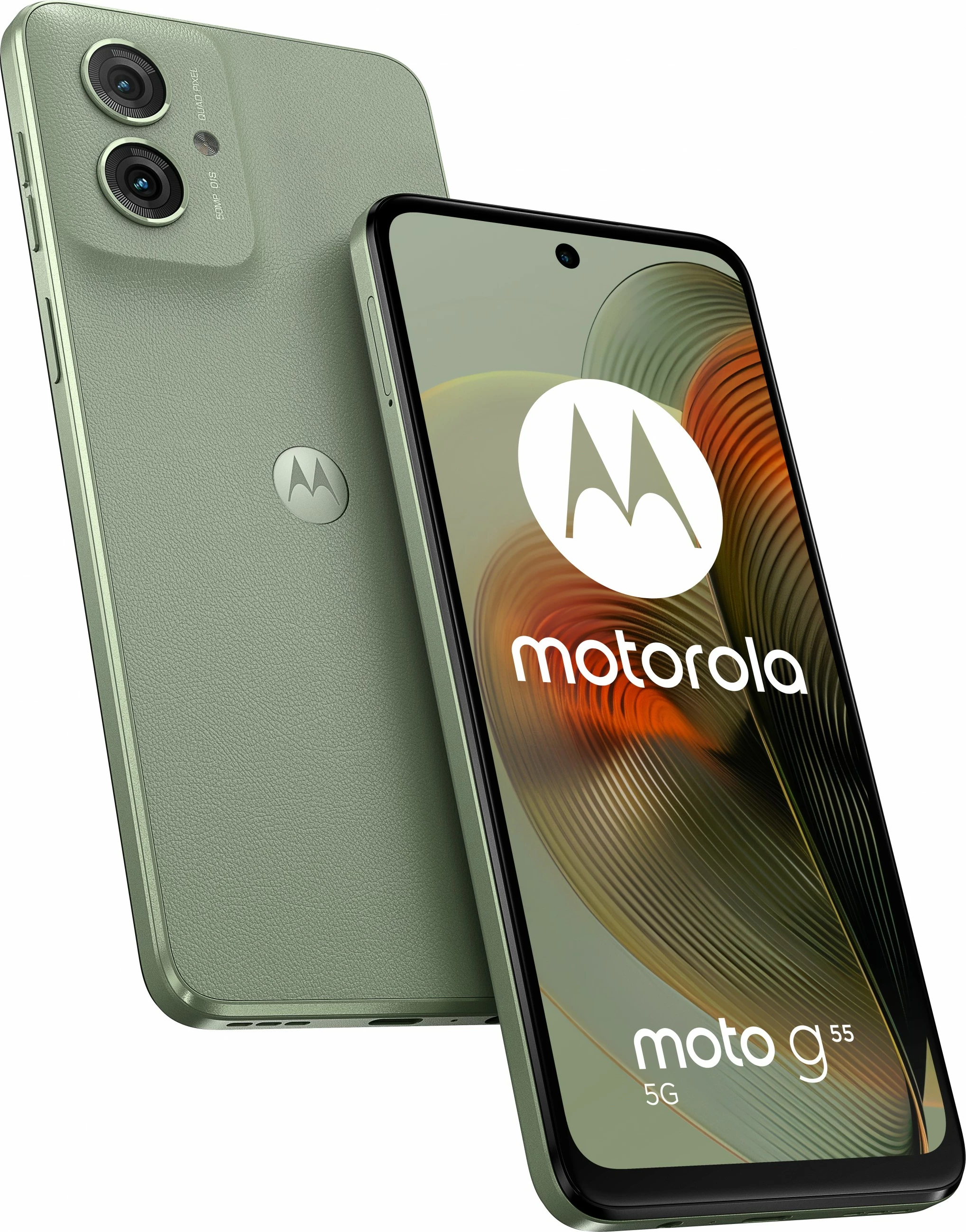 Celular Motorola moto G55 5G, 6.49", 8GB, 256GB, i gjelbërt