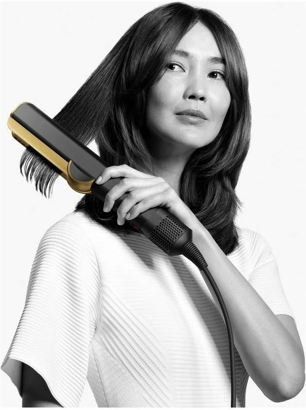 Drejtues flokësh Dyson Airstrait, Onyks/Złoto