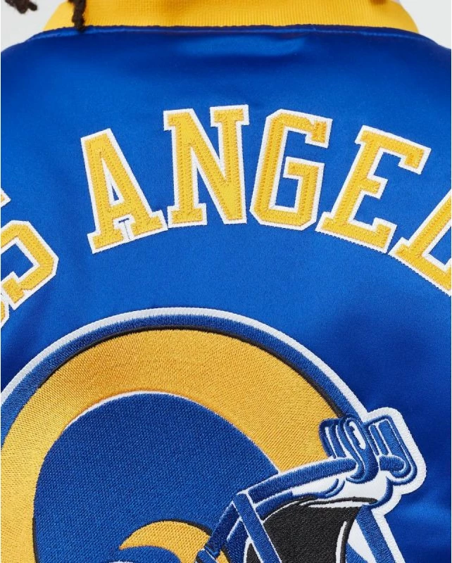 Jakne për meshkuj Mitchell & Ness, Los Angeles Rams, blu