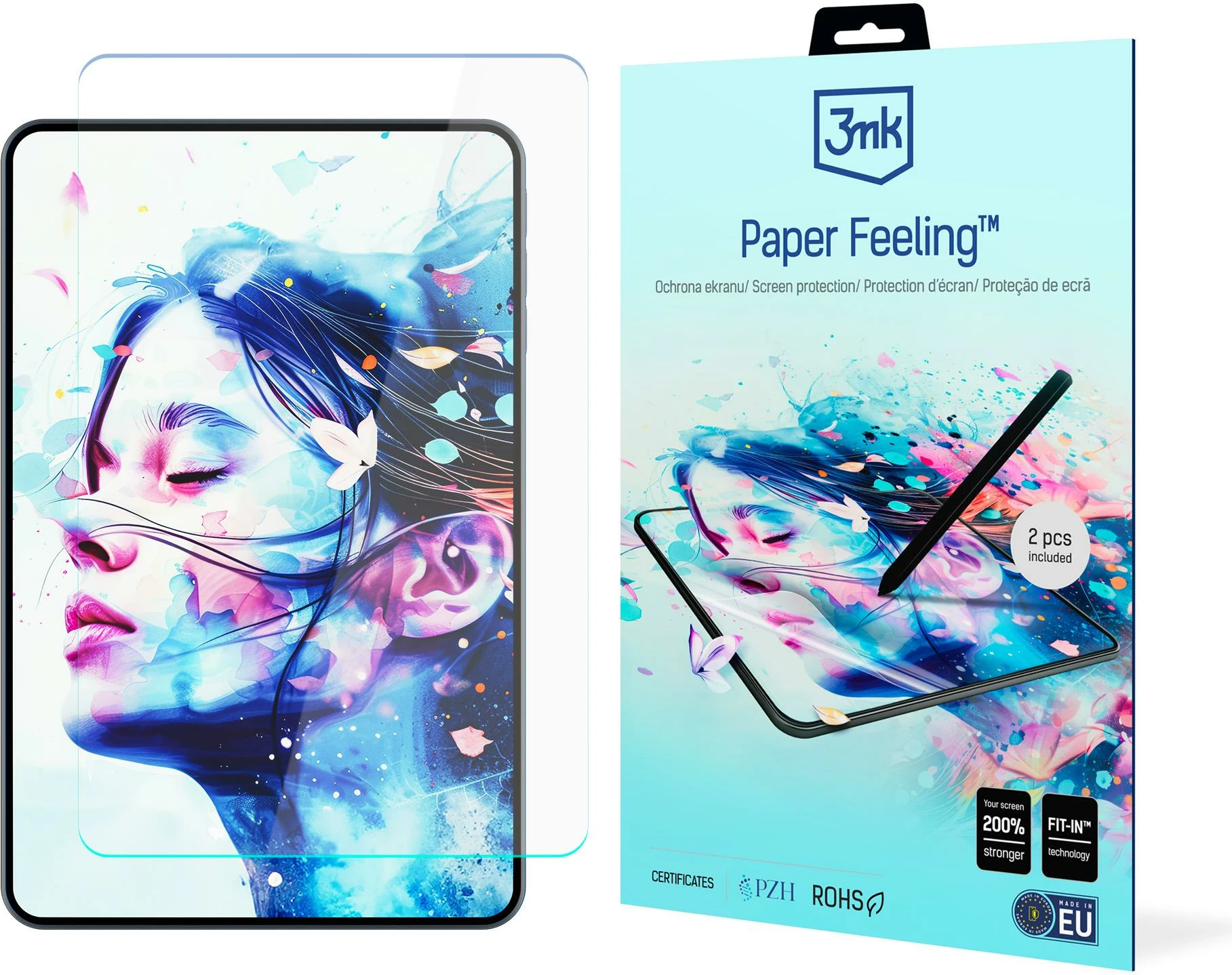 Film mbrojtës 3mk Paper Feeling për Xiaomi Redmi Pad Pro, deri 13", 2 copë
