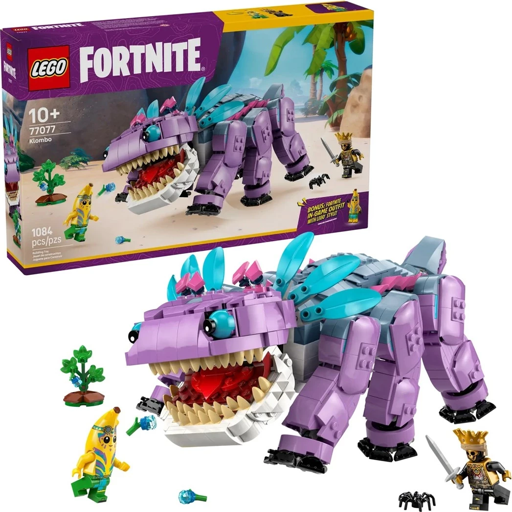 Set lodrash LEGO Fortnite 77077 Klombo me 2 minifigura