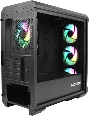Kasë GENESIS IRID 503 ARGB, Micro Tower, E zezë