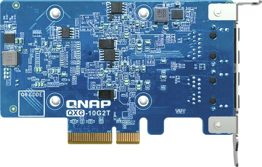 Kartë rrjeti QNAP QXG-10G2T, PCIe, 2x RJ-45, 10Gbps, Blu