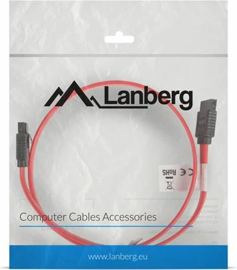 Kabllo SATA Lanberg CA-SASA-14CU-0050-R 0.5 m, e kuqe
