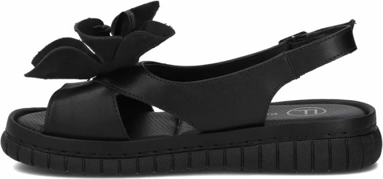 Sandale me platformë Filippo DS6965, të zeza