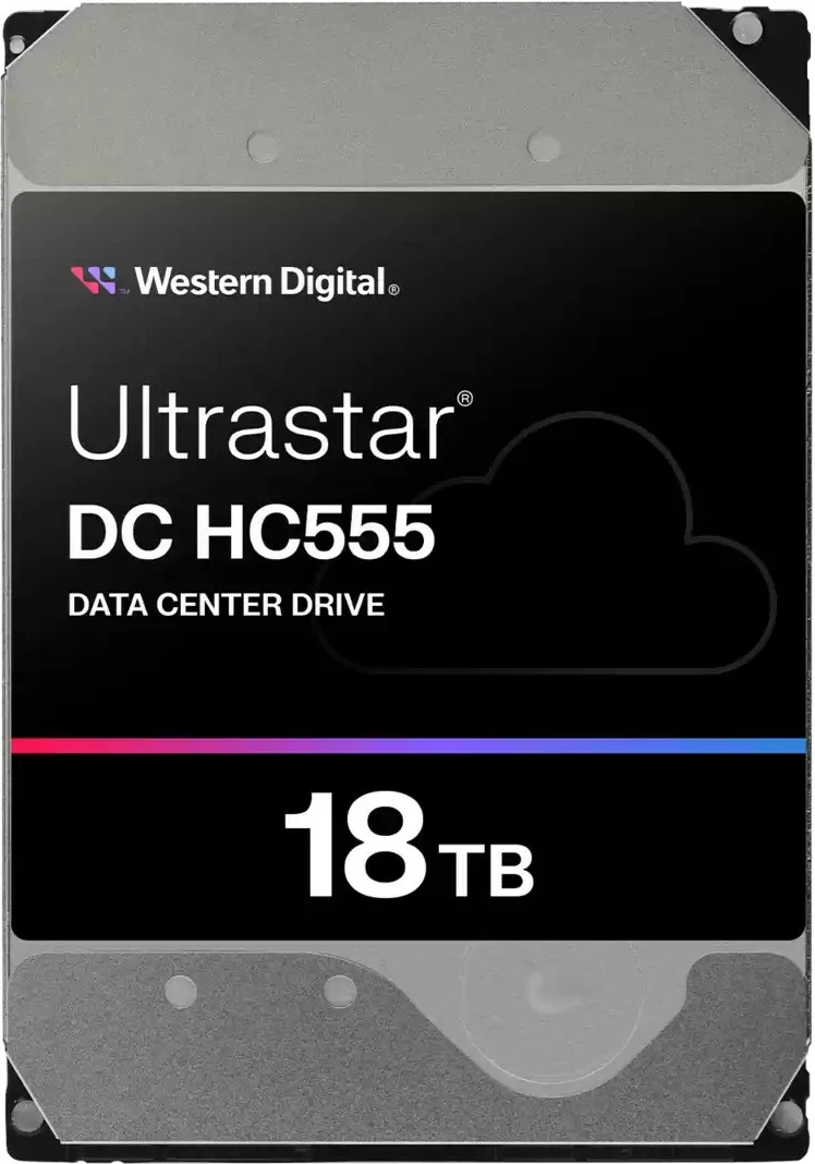 Hard disk Western Digital Ultrastar DC HC555, 18TB, 7200RPM, 3.5", SATA