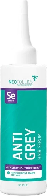Serum kundër thinjave për flokë Neofollics Anti Grey, 90ml