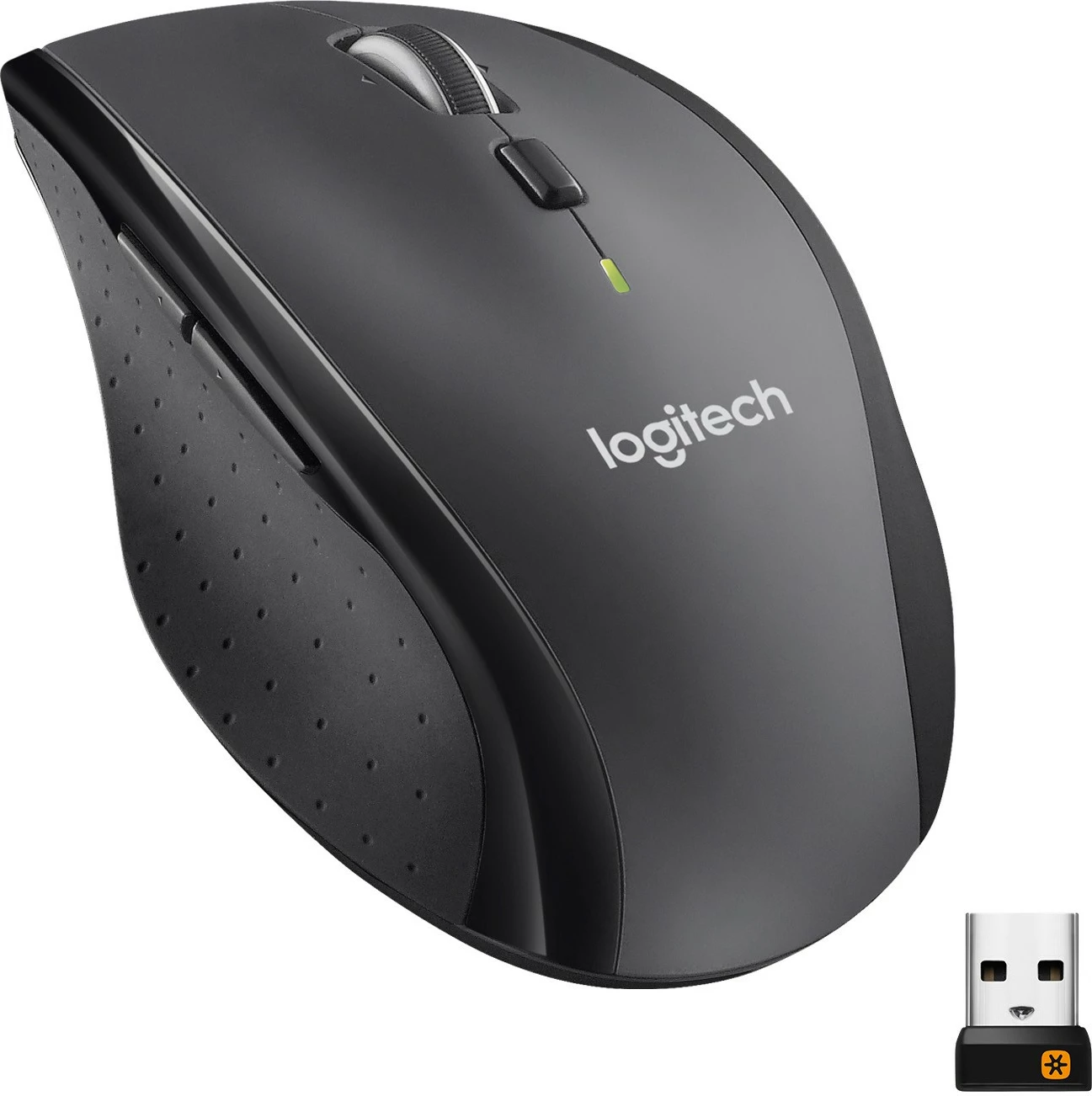 Maus Logitech Marathon M705, Djathtas, Optik, RF Wireless, 1000 DPI, Qymyr