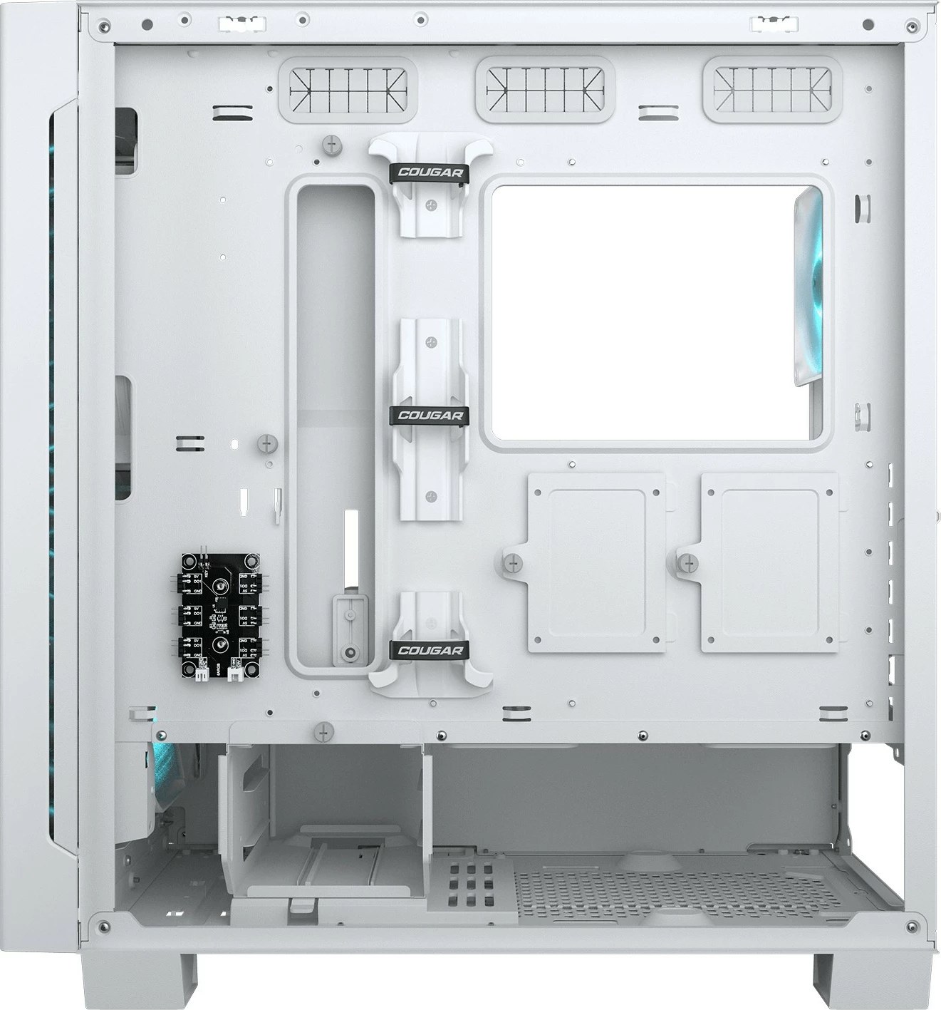 Kasë Cougar Airface ECO midi, ARGB, e bardhë