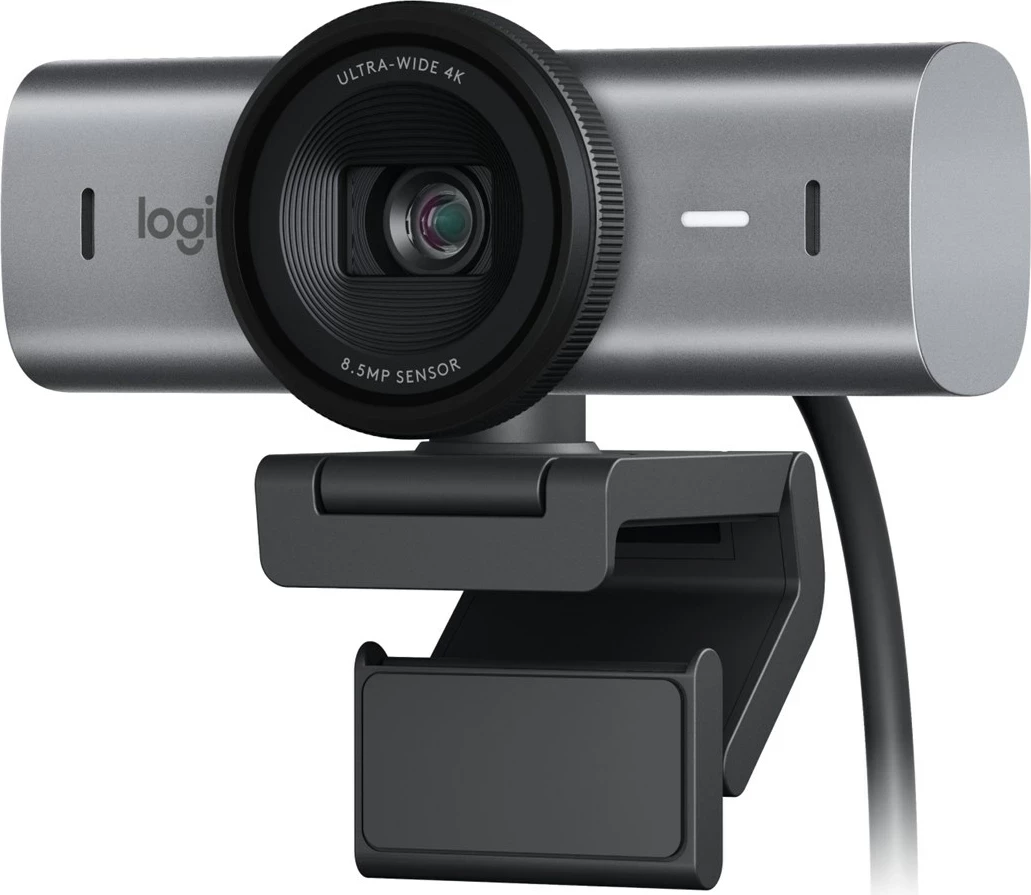 Kamerë interneti Logitech MX Brio, 4K, 8.5 MP, 3 mikrofona, Alumini