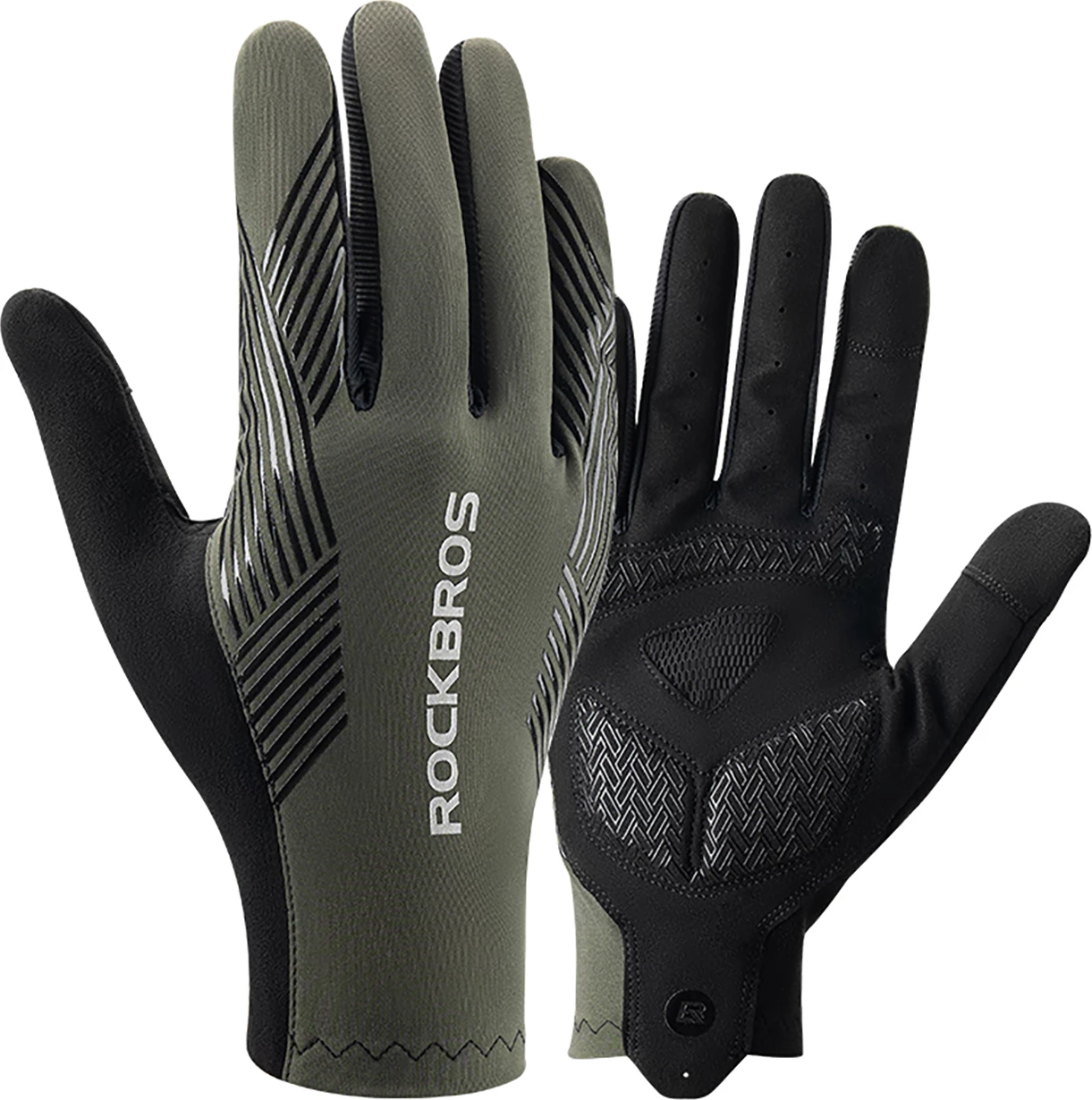 Dorëza çiklizmi Rockbros 16110006005, të plota, XXL, e gjelbër