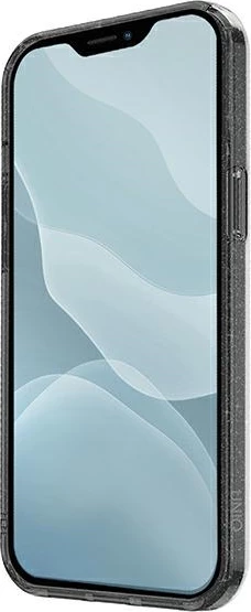 Mbështjellës UNIQ LifePro Tinsel për iPhone 12 mini, i zi me shkëlqim
