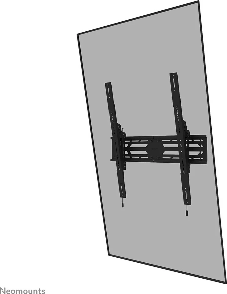Mbajtës muri heavy duty Newstar WL35S-950BL19, për TV 55-110", i zi, rregullim lartësie e këndi, kapacitet 160 kg