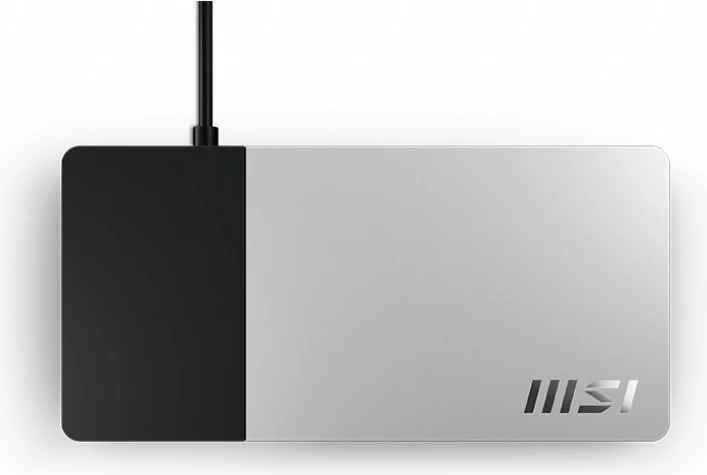 Dok stacion USB-C MSI Gen 2, 9 porta, Gigabit Ethernet, HDMI, DisplayPort, i zi