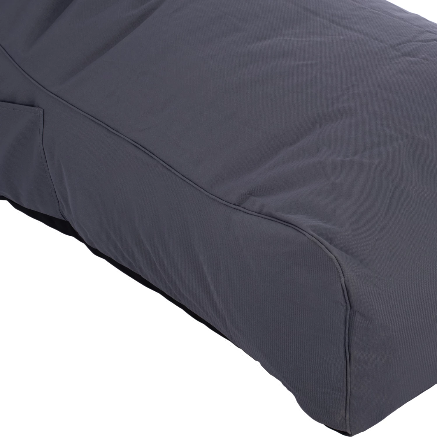 Puf Bloom i papërshkueshëm nga uji, gri, 106x70x61cm