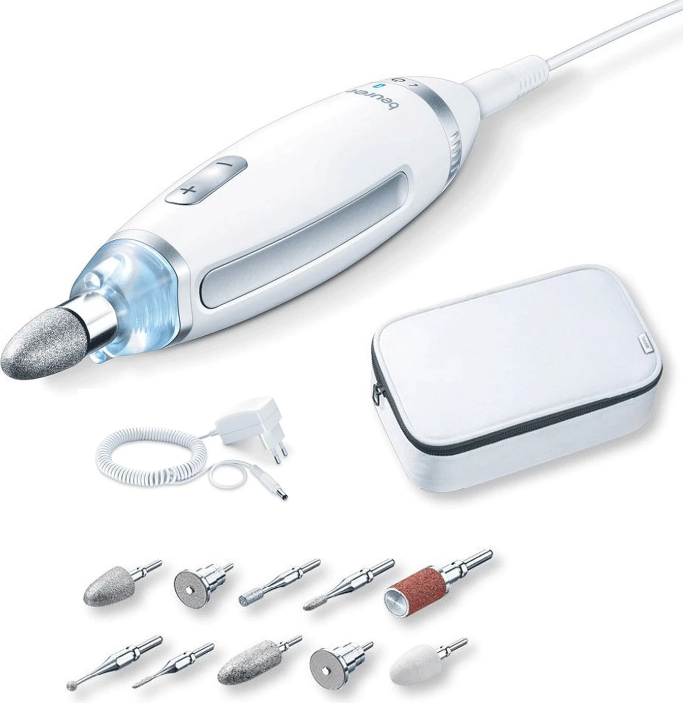 Tharëse e thonjëve Beurer MP 62, e bardhë