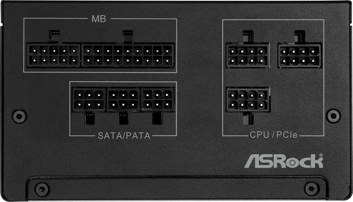 Kasë furnizimi ASRock STEEL LEGEND 650W, 80 PLUS Gold, e zezë