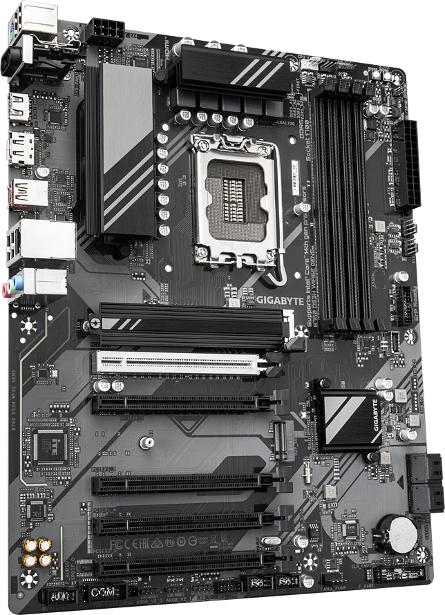 Pllakë amë GIGABYTE B760 DS3H WIFI6E GEN5, LGA1700, ATX, 4x DDR5, Wi‑Fi 6E, Bluetooth 5.3