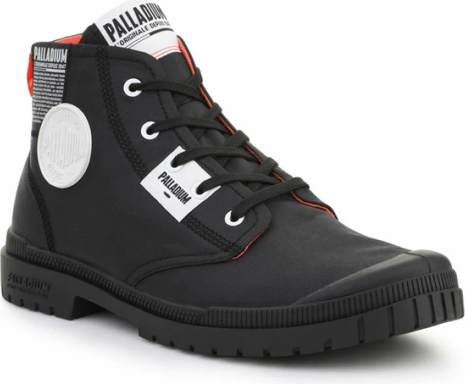 Këpucë Palladium, për meshkuj dhe femra, të zeza