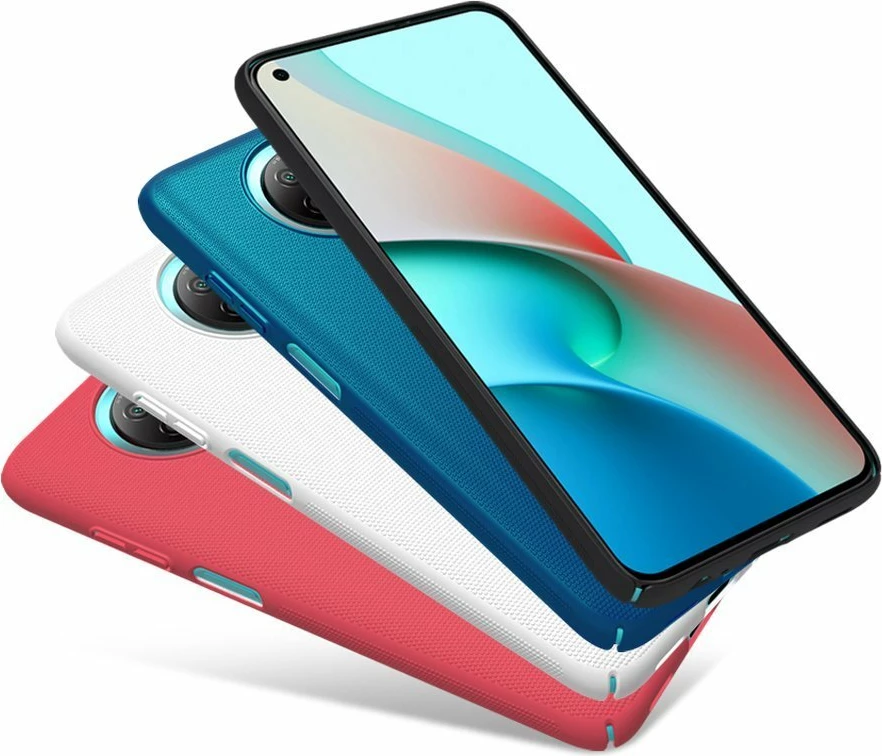Mbështjellës Nillkin Super Frosted Shield për Xiaomi Redmi Note 9T 5G, i zi