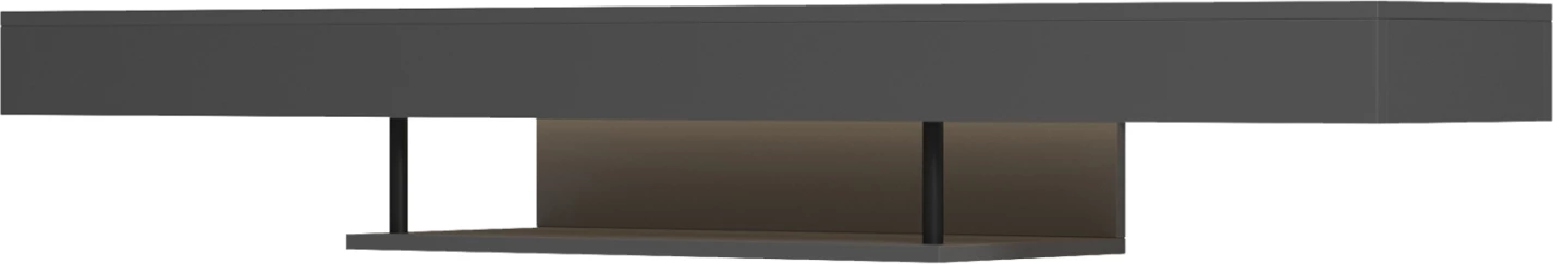 Mbajtës muri për TV me LED, ngjyrë gri, SAVOR FH18381.05, 150x29.5x22cm