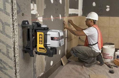 Laser nivelues multiline DeWalt DW089K/DW089CG, vetënivelues, 3 rreze, montim magnetik, 1/4\" tripod, verdhë/zezë