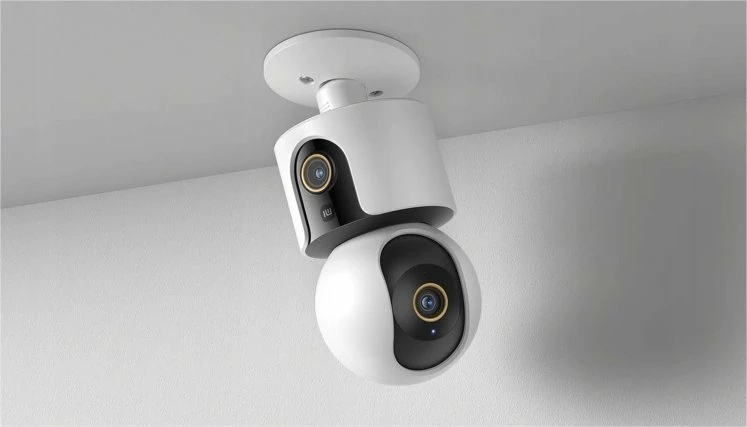 Kamerë sigurie IP Xiaomi C500 Dual 2K 2560x1440, dy lente 4MP, Wi‑Fi, PTZ, e bardhë