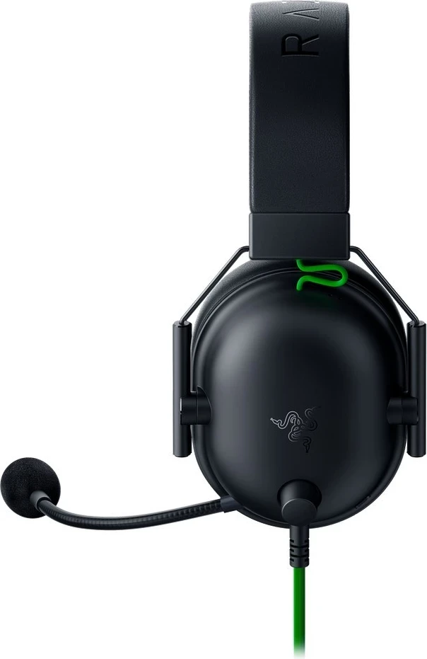 Kufje gaming Razer BlackShark V2 X USB, 7.1, të zeza-jeshile
