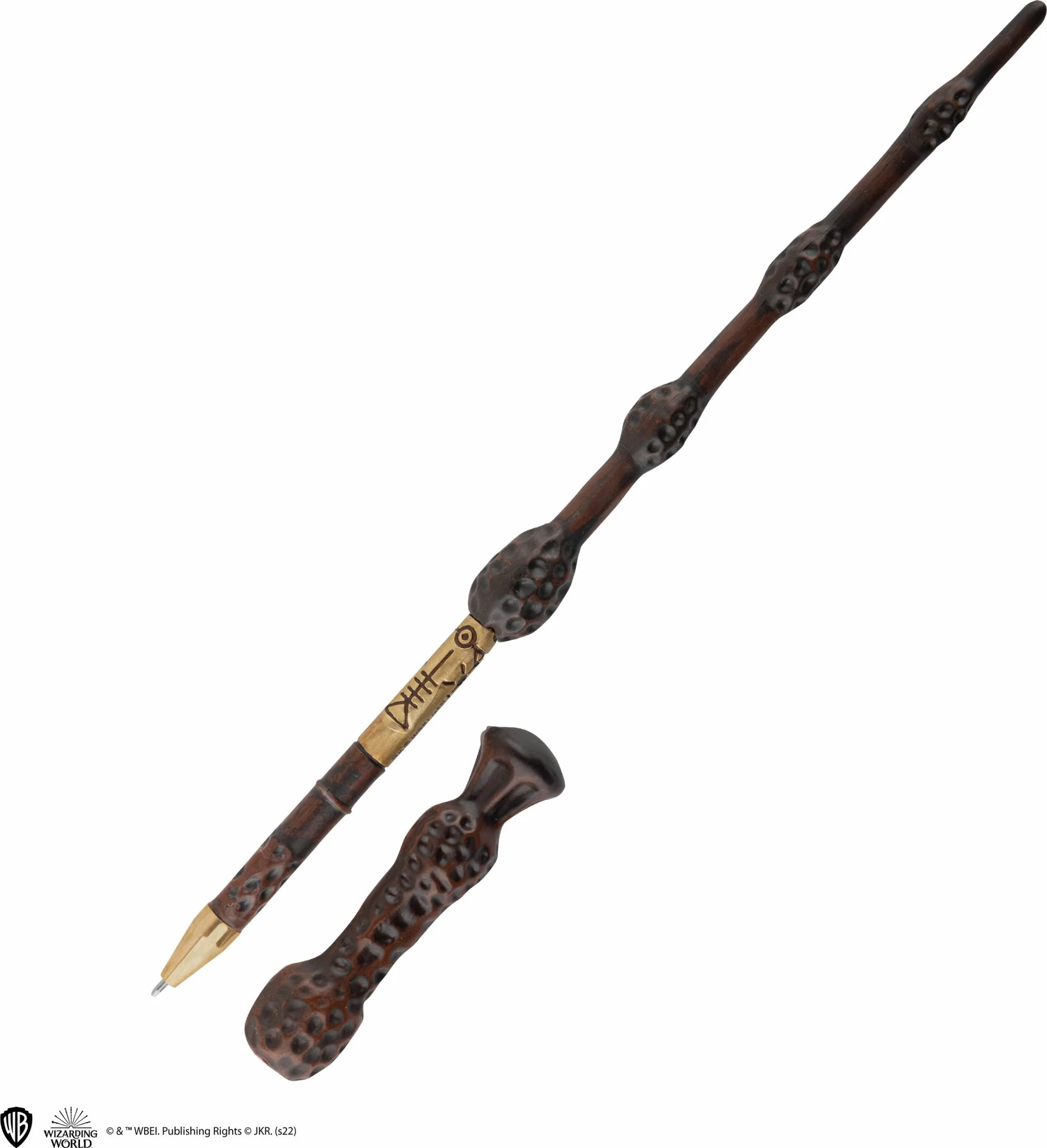 Stilolaps Cinereplicas Albus Dumbledore (Elder Wand) 24.8 cm, me mbajtëse + shenjues libri (unit box)