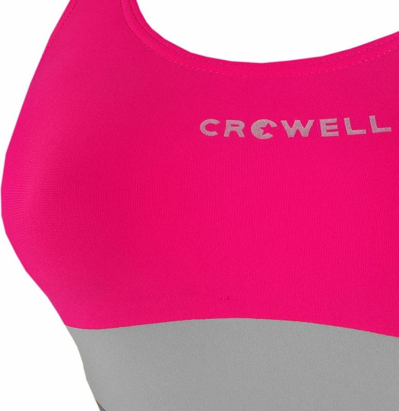 Bikine për femra Crowell, rozë me gri