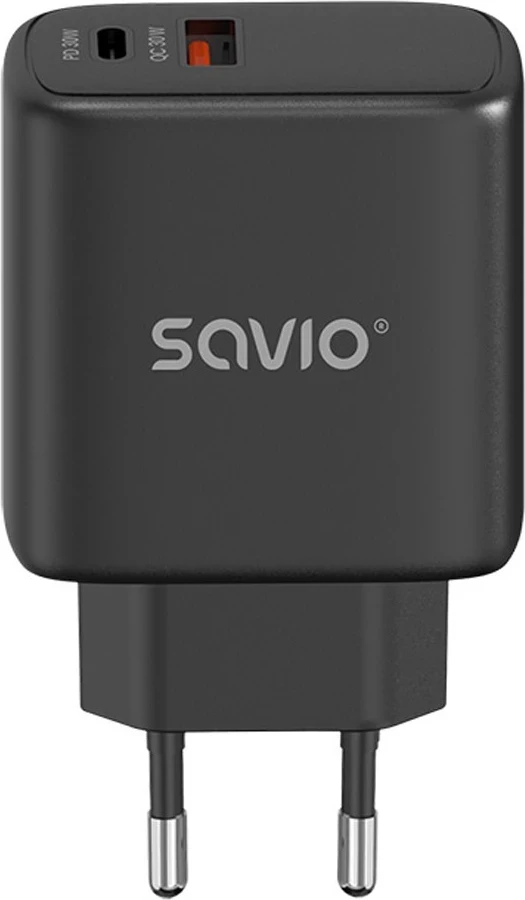 Karikues SAVIO LA-06/B USB Quick Charge Power Delivery 3.0 30W, i zi