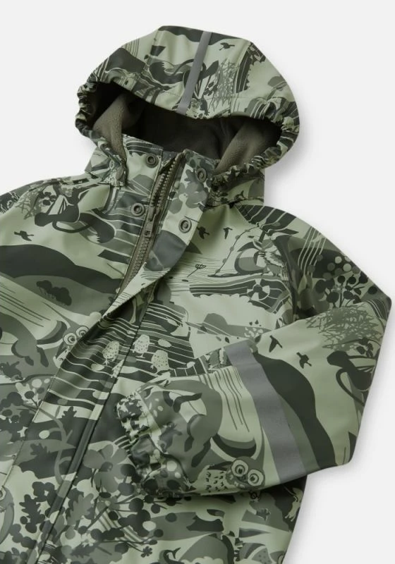 Jakne për fëmijë Reima, e gjelbër