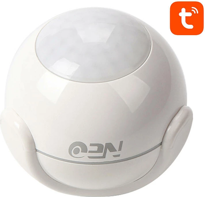 Sensor lëvizjeje Neo NAS-PD01W, Wi-Fi, Tuya Smart Life, i bardhë